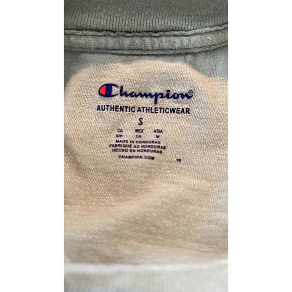 CHAMPION Mens Crew Neck Short Sleeve Authentic Sz Small - Picture 6 of 6